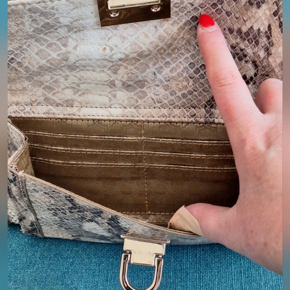 Ivanka Trump Python Print Crossbody - Picture 4 of 9